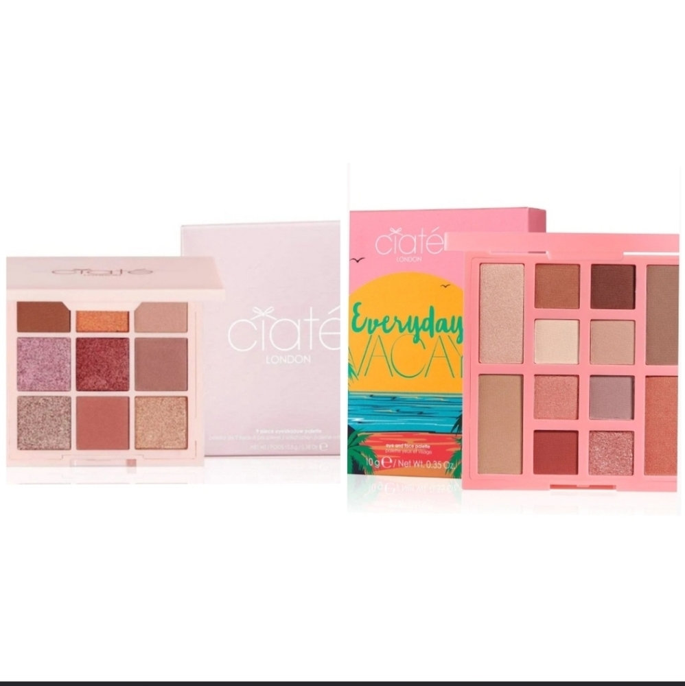 Ciaté London Palette Bundle: Everyday Vacay Palette & Edit Trend Palette…